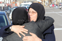 بالصور: عودة الفوج الأول من معتمري مدينة يافا إلى ديارهم سالمين 